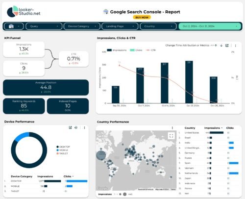 SEO Report Template